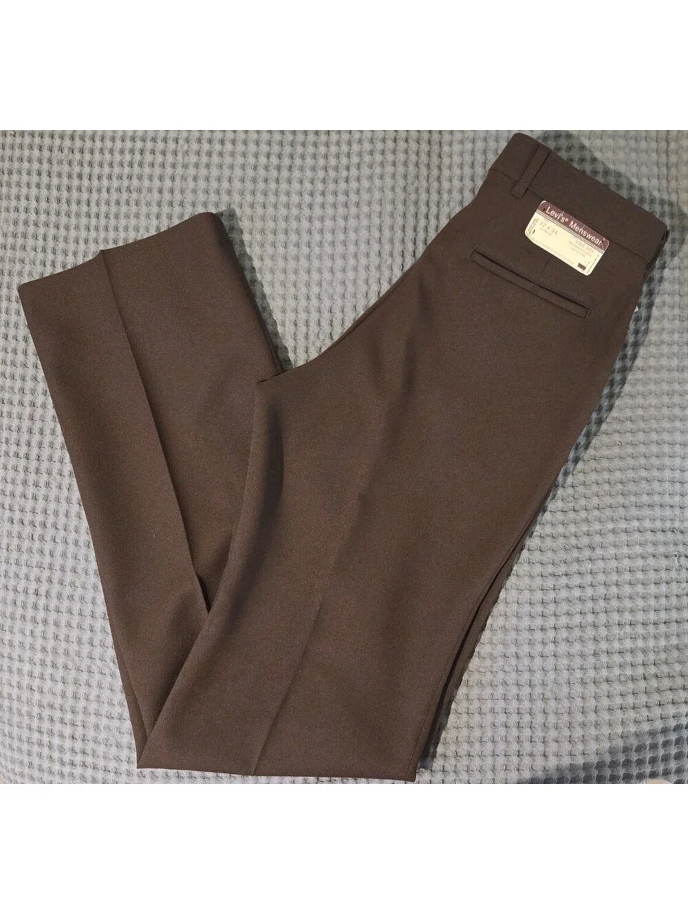 Levi's 32 x 34 Brown Action Slacks 1984 Olympics Outfitters Pants Vintage 70s